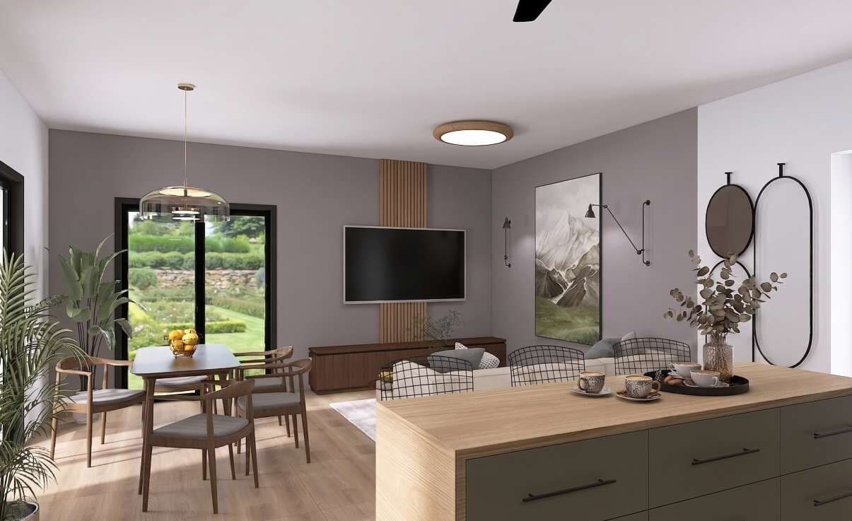 Maison de ville rénovée & agrandie — Bègles (33130) 3