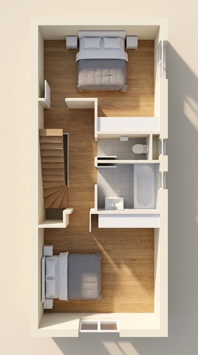 Maison de ville rénovée — Bordeaux rive droite (33100) 7